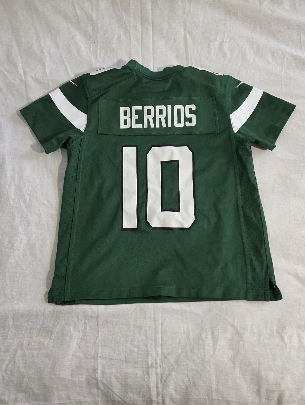 Nike New York Jets Jersey Green #10 Braxton Berrios NFL Football